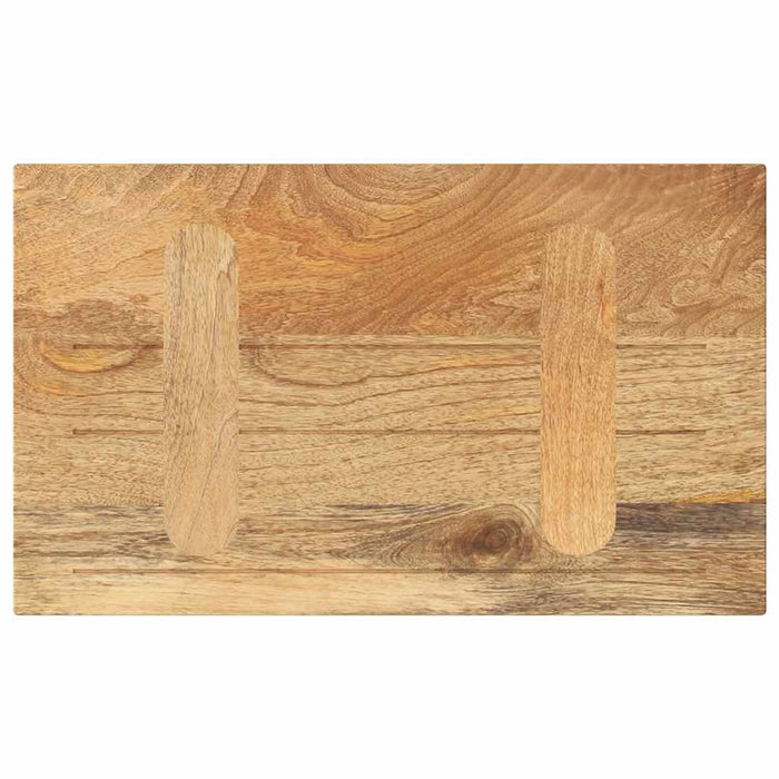 Blat masă 40x30x2,5 cm lemn masiv dreptunghiular de mango - WALTI WALTI
