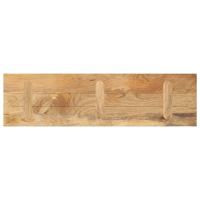Blat masă 110x30x2,5 cm lemn masiv dreptunghiular de mango WALTI