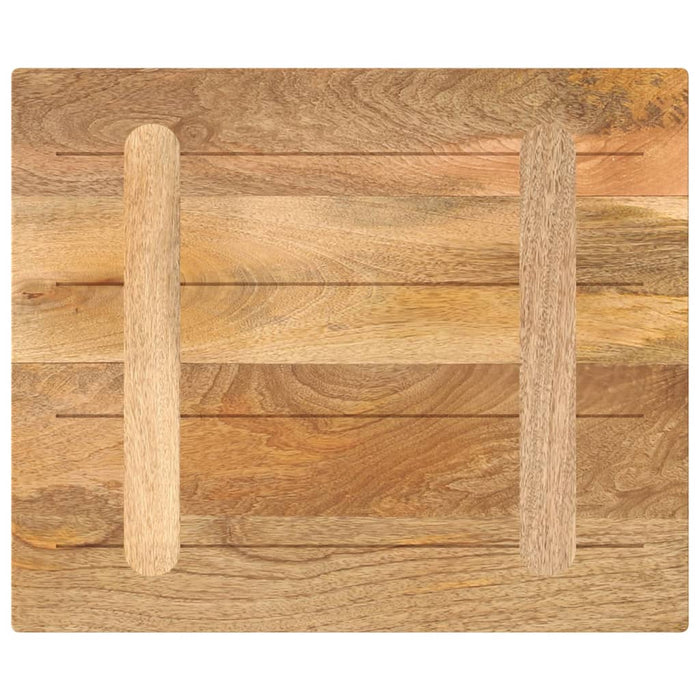 Blat masă 60x50x2,5 cm lemn masiv dreptunghiular de mango - WALTI WALTI