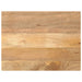 Blat masă 90x50x2,5 cm lemn masiv dreptunghiular de mango - WALTI WALTI