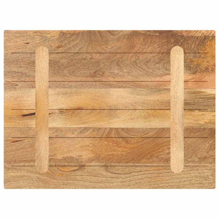 Blat masă 90x70x2,5 cm lemn masiv dreptunghiular de mango - WALTI WALTI