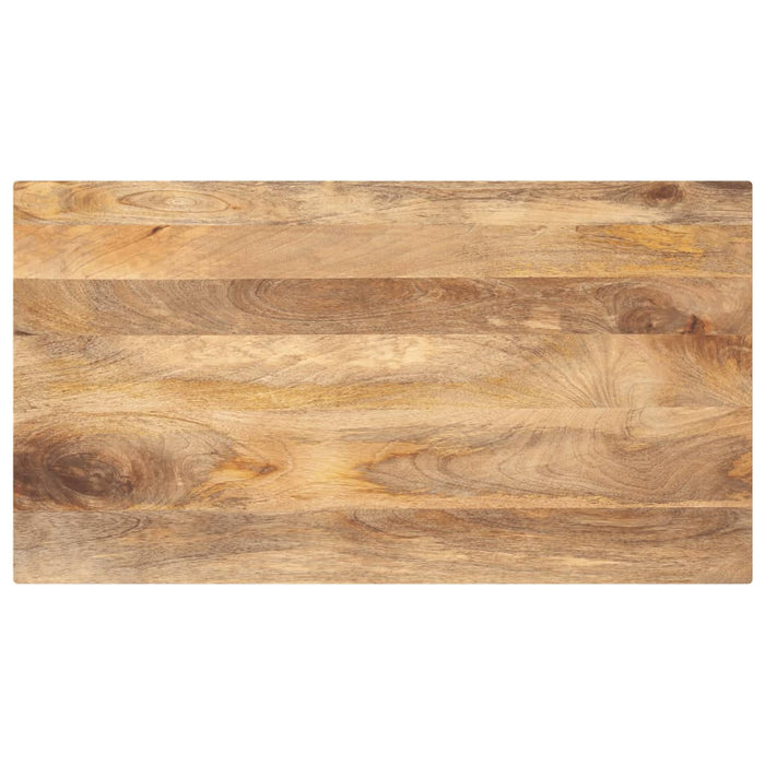 Blat de masă 100x70x2,5 cm dreptunghiular, lemn masiv de mango - WALTI WALTI