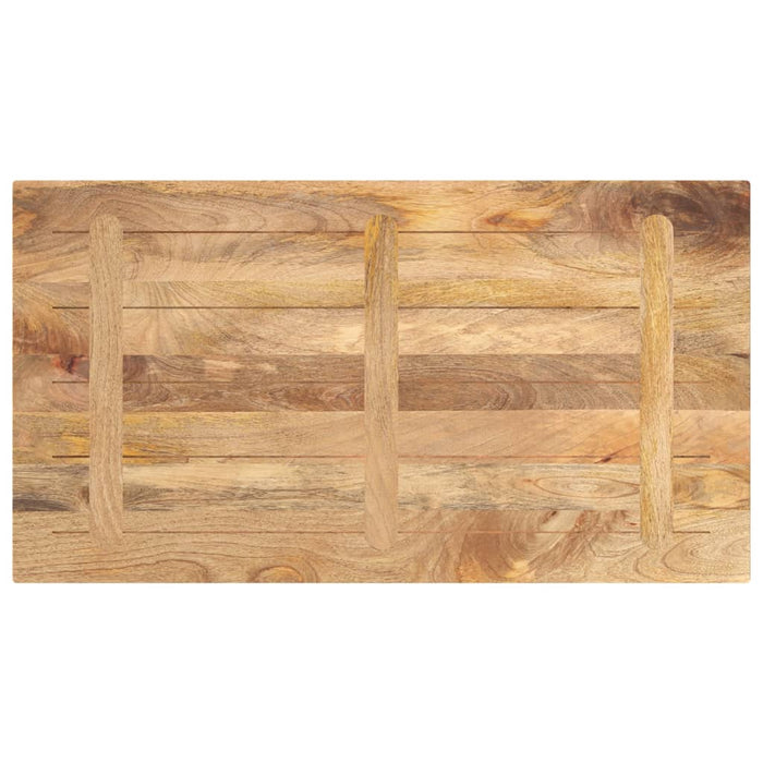 Blat de masă 100x70x2,5 cm dreptunghiular, lemn masiv de mango - WALTI WALTI