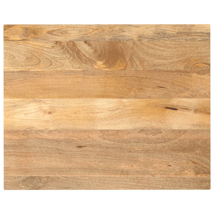 Blat de masă 100x80x2,5 cm dreptunghiular, lemn masiv de mango WALTI