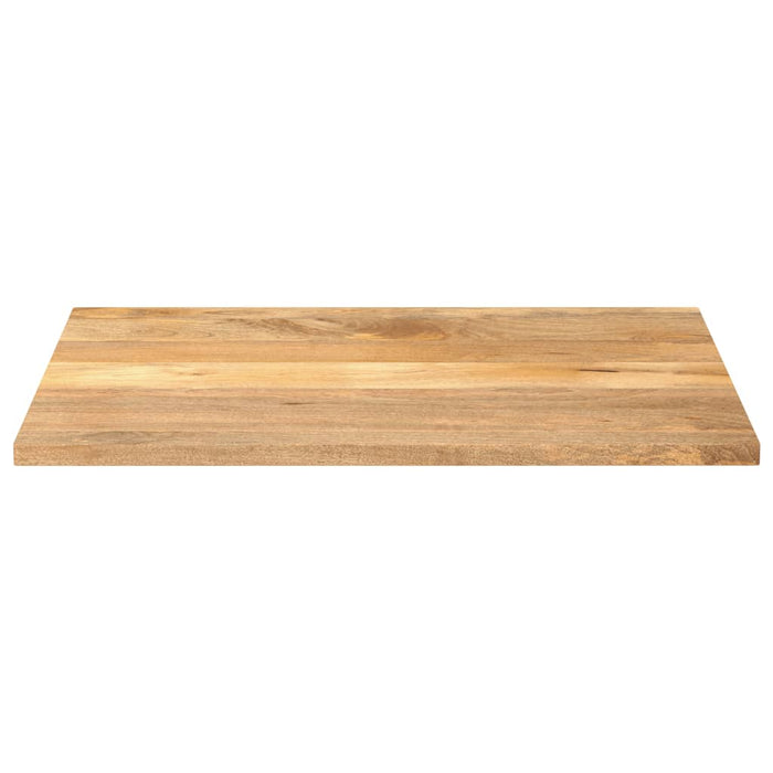 Blat de masă 100x80x2,5 cm dreptunghiular, lemn masiv de mango WALTI