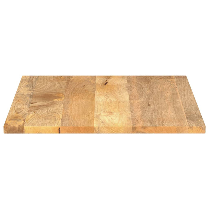 Blat de masă 100x80x2,5 cm dreptunghiular, lemn masiv de mango WALTI