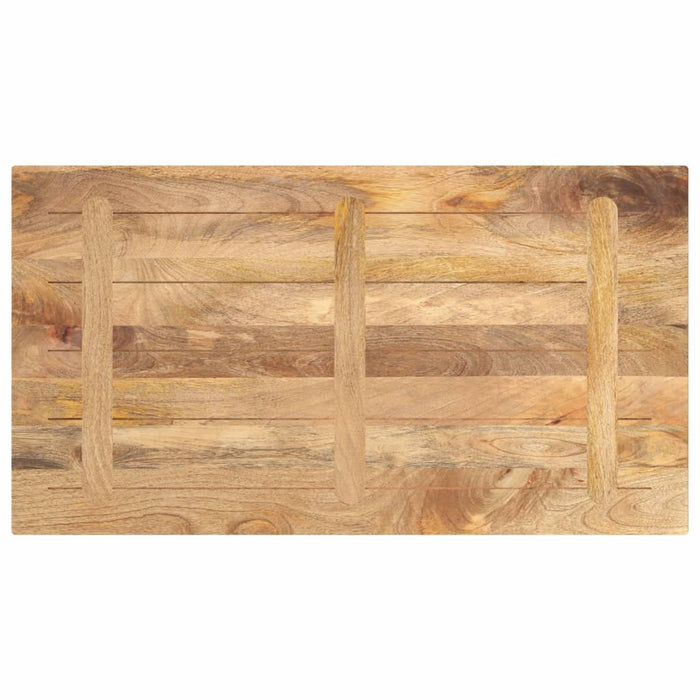 Blat masă, 100x50x3,8 cm, dreptunghiular, lemn masiv de mango WALTI