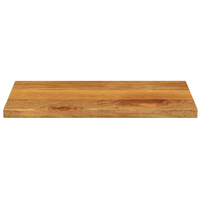 Blat masă 50x30x2,5 cm lemn masiv dreptunghiular de mango WALTI