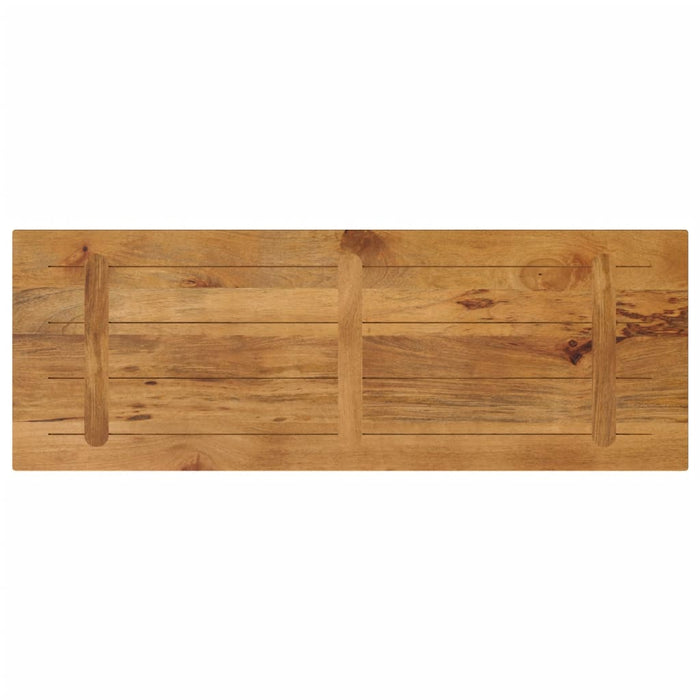 Blat masă, 140x50x2,5 cm, dreptunghiular, lemn masiv de mango WALTI