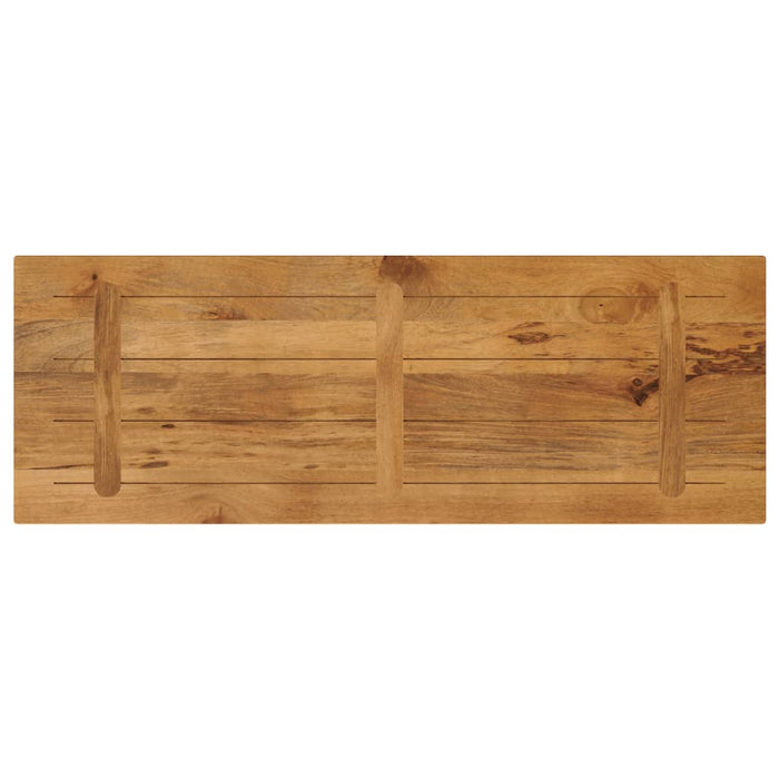 Blat masă 160x50x2,5 cm lemn masiv dreptunghiular de mango WALTI