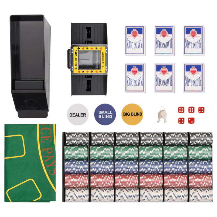 Set de jetoane de poker 600 buc. 11,5 g - WALTI WALTI