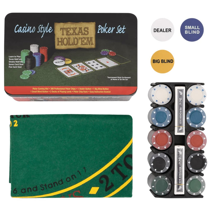 Set de jetoane de poker 200 buc. 4 g - WALTI WALTI