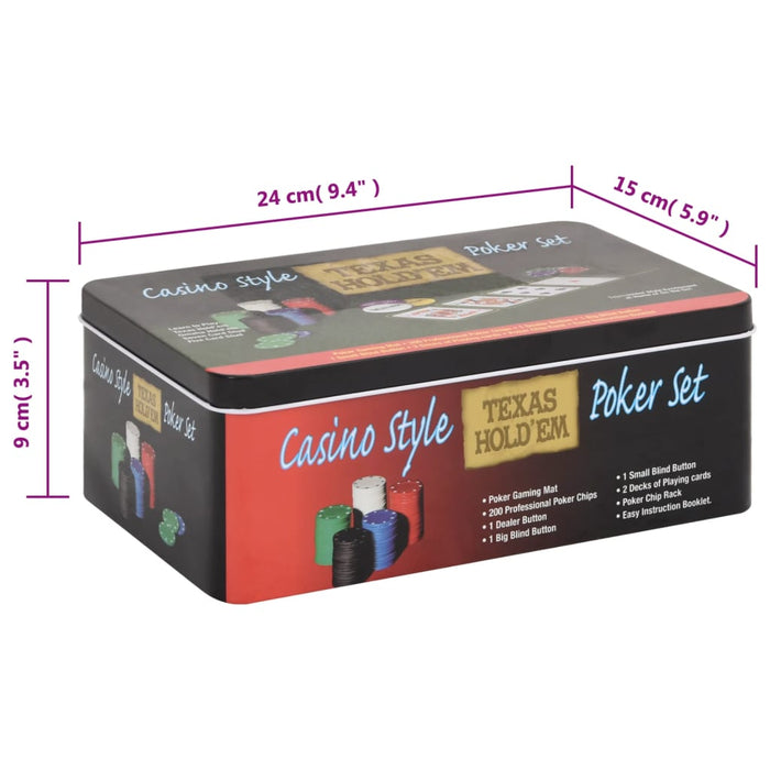 Set de jetoane de poker 200 buc. 4 g - WALTI WALTI