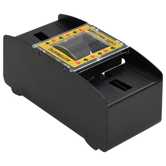 Aparat automat de amestecat cărți, negru, 2 pachete - WALTI WALTI