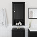 Dulap de baie de perete "BERG" negru, 40x27x71,5 cm, lemn pin - WALTI WALTI