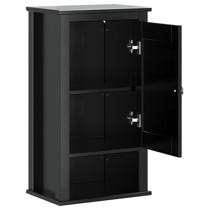 Dulap de baie de perete "BERG" negru, 40x27x71,5 cm, lemn pin - WALTI WALTI