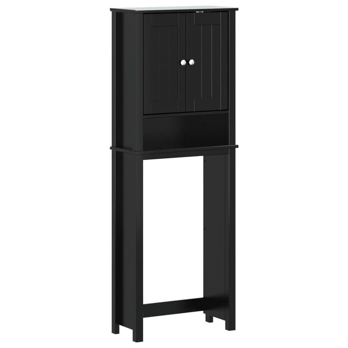 Depozitare deasupra toaletei „BERG” negru 60x27x164,5 cm lemn - WALTI WALTI