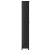 Depozitare deasupra toaletei „BERG” negru 60x27x164,5 cm lemn - WALTI WALTI