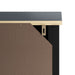 Depozitare deasupra toaletei „BERG” negru 60x27x164,5 cm lemn - WALTI WALTI