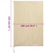 Huse de plante din fleece cu fermoar 4 buc. 70 g/m² 1x1,55 m - WALTI WALTI