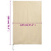 Huse de plante din fleece cu fermoar 4 buc. 70 g/m² 1,2x1,8 m - WALTI WALTI