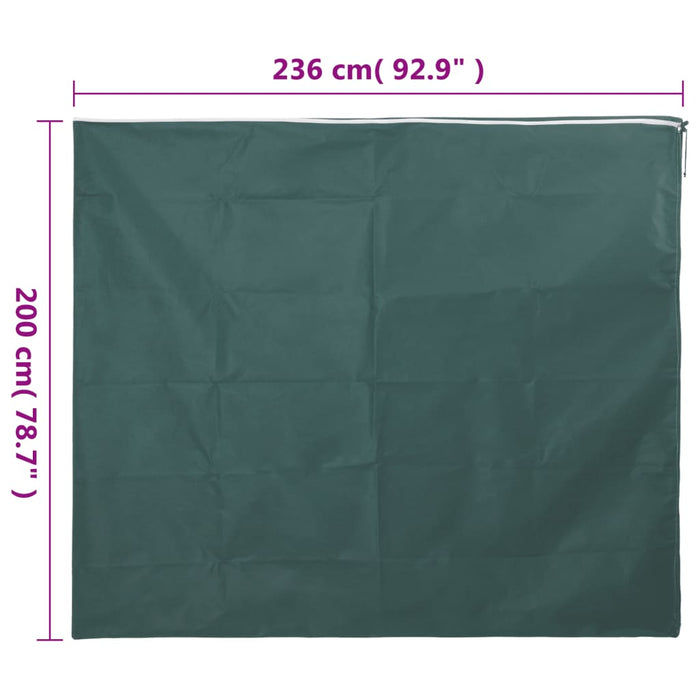 Huse pentru plante din fleece cu fermoar 2 buc 70 g/m² 2,36x2 m - WALTI WALTI
