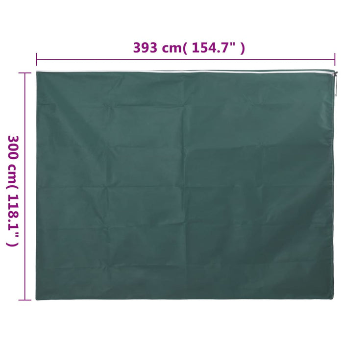 Huse de plante din fleece cu fermoar 2 buc. 70 g/m² 3,93x3 m - WALTI WALTI