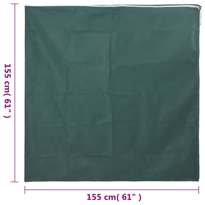 Protecții fleece plante, fermoar, 10 buc, 70 g/m² 1,55x1,55 m - WALTI WALTI
