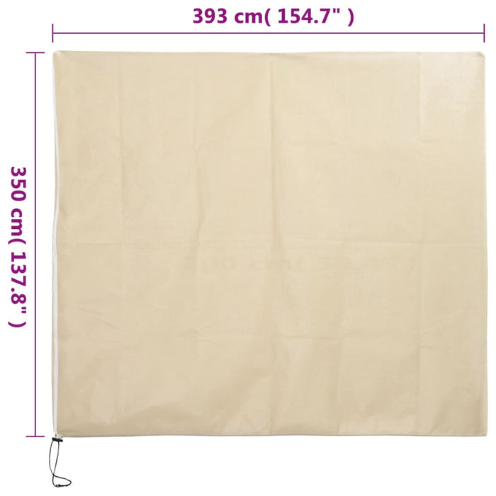 Protecție de fleece plante cu fermoar 10 buc 70 g/m² 3,93x3,5 m - WALTI WALTI