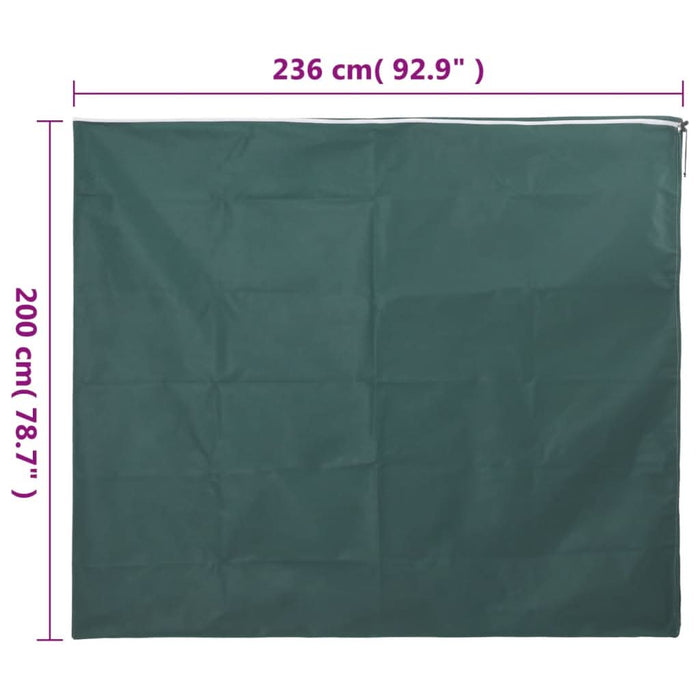 Protecție de fleece plante cu fermoar 10 buc 70 g/m² 2,36x2 m - WALTI WALTI