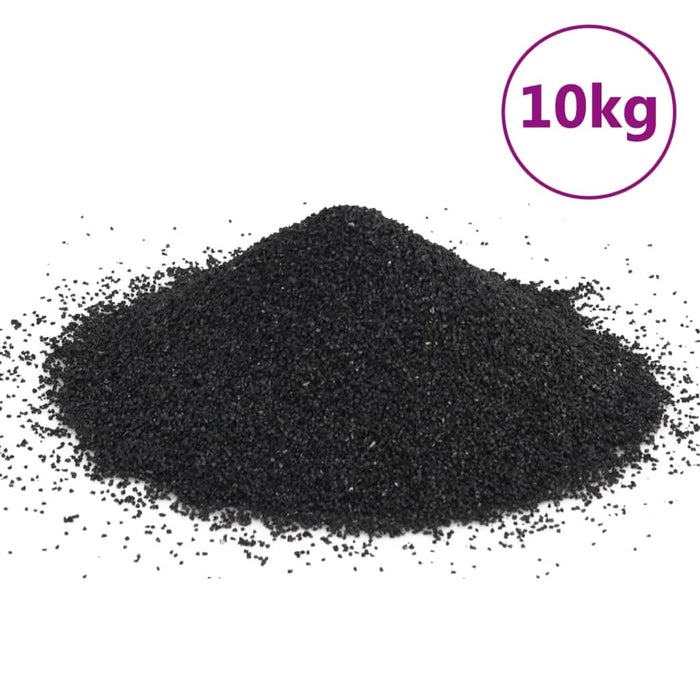 Nisip de acvariu, 10 kg, negru, 0,2-2 mm - WALTI WALTI