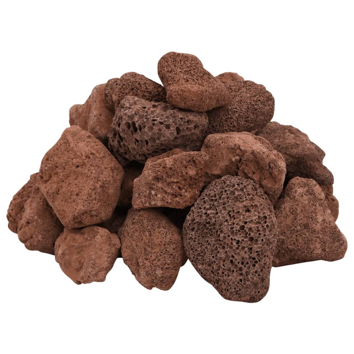 Roci vulcanice, 25 kg, roșu, 5-8 cm - WALTI WALTI