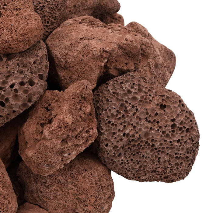 Roci vulcanice, 25 kg, roșu, 5-8 cm - WALTI WALTI