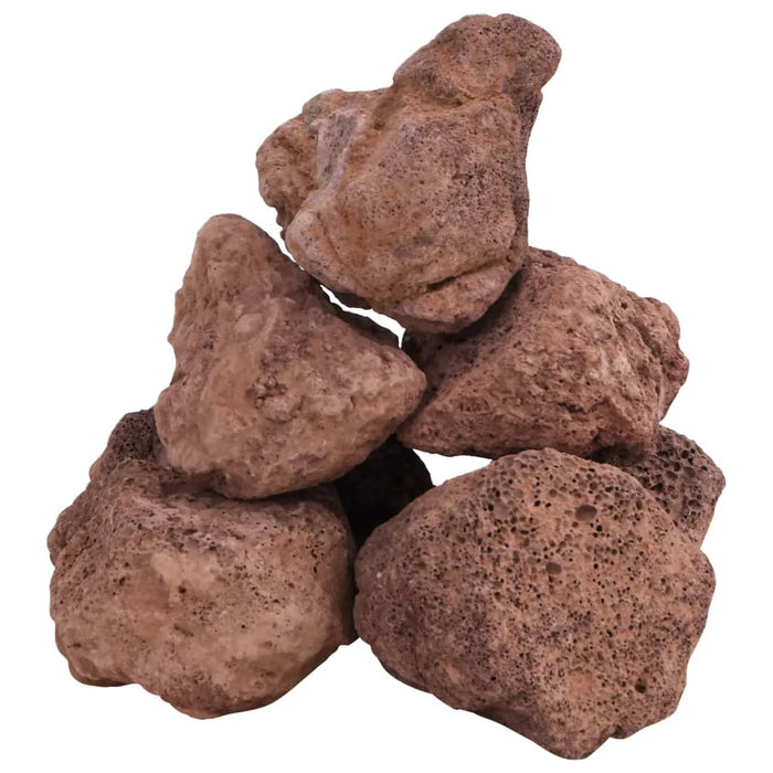 Roci vulcanice, 25 kg, roșu, 10-30 cm - WALTI WALTI