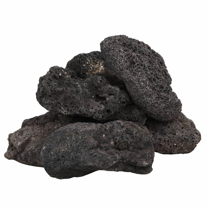 Roci vulcanice, 10 kg, negru, 10-30 cm - WALTI WALTI