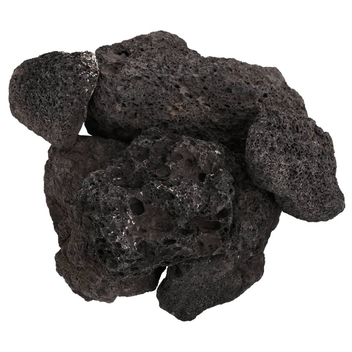 Roci vulcanice, 10 kg, negru, 10-30 cm - WALTI WALTI