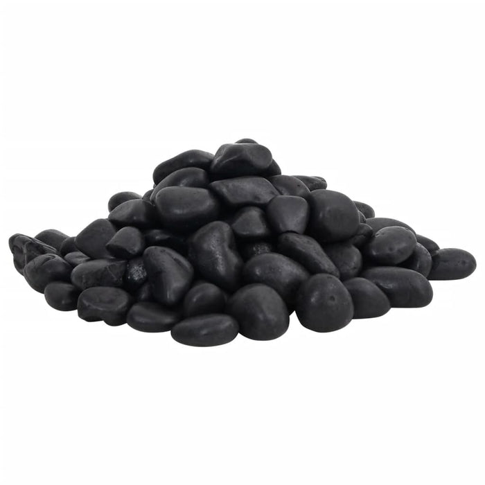 Pietricele lustruite, 10 kg, negru, 2-5 cm - WALTI WALTI