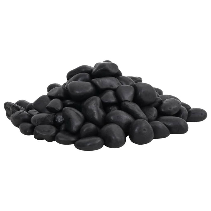 Pietricele lustruite, 25 kg, negru, 2-5 cm - WALTI WALTI