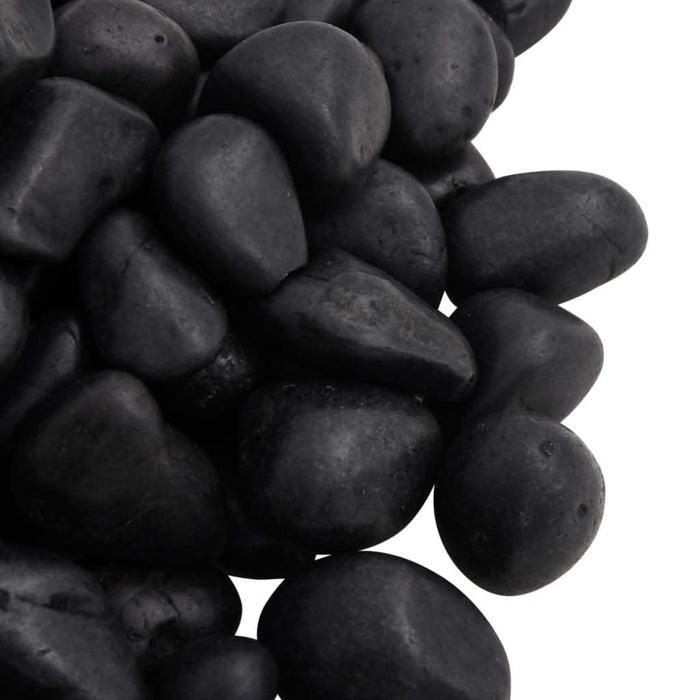 Pietricele lustruite, 25 kg, negru, 2-5 cm - WALTI WALTI