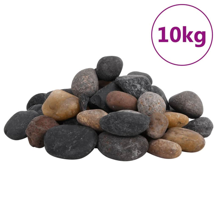 Pietricele lustruite, 10 kg, culori mixte, 5-8 cm - WALTI WALTI
