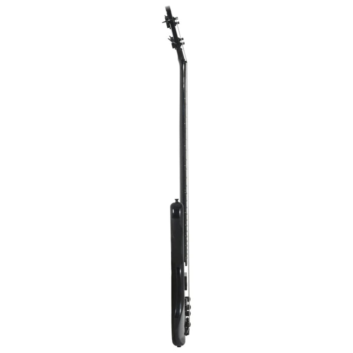 Chitara bass electrică începători, cu husă, negru, 4/4 46" - WALTI WALTI