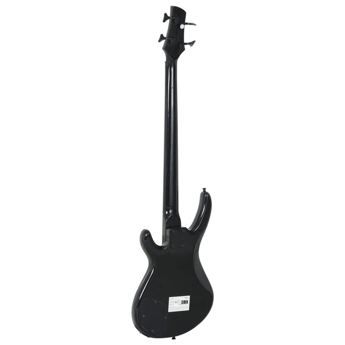 Chitara bass electrică începători, cu husă, negru, 4/4 46" - WALTI WALTI
