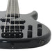 Chitara bass electrică începători, cu husă, negru, 4/4 46" - WALTI WALTI