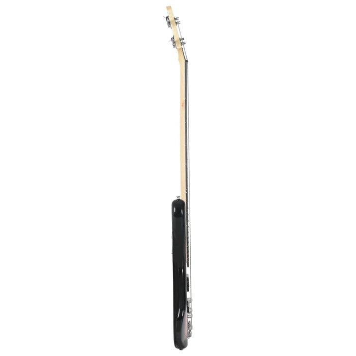 Chitara bass electrică începători, cu husă, maro/negru, 4/4 46" - WALTI WALTI