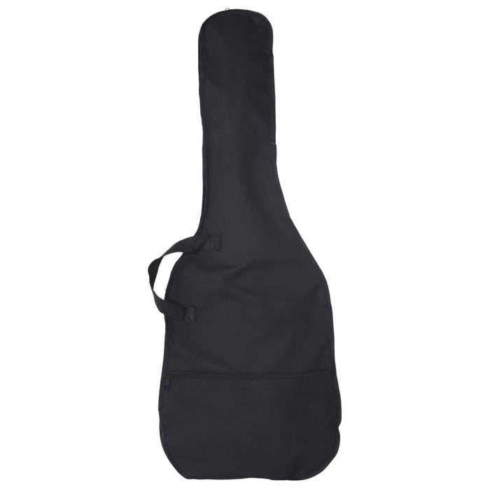 Chitara bass electrică începători, cu husă, maro/negru, 4/4 46" - WALTI WALTI
