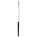Chitara bass electrică începători, cu husă, maro/alb, 4/4 46" - WALTI WALTI