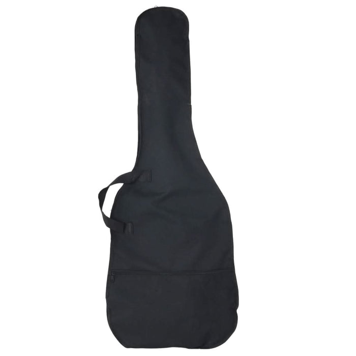 Chitara bass electrică începători, cu husă, maro/alb, 4/4 46" - WALTI WALTI