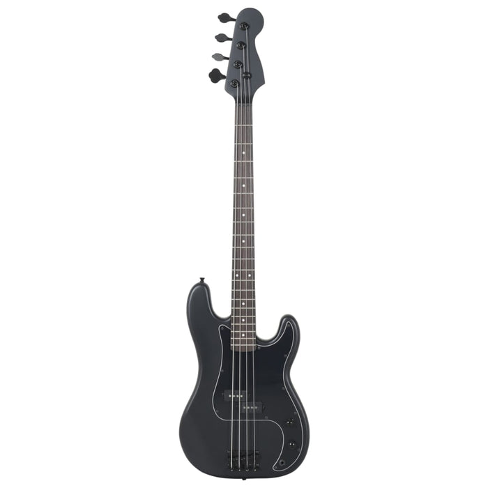 Chitara bass electrică începători, cu husă, negru, 4/4 46" - WALTI WALTI