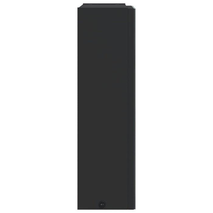 Dulap cu oglindă de baie cu LED, negru, 45x13x52 cm - WALTI WALTI