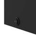 Dulap cu oglindă de baie cu LED, negru, 42x13x70 cm, arcuit - WALTI WALTI